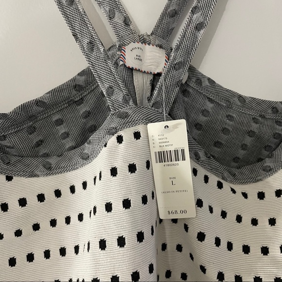 Anthropologie Postmark Polka Dot Swing Tank - Picture 3 of 5